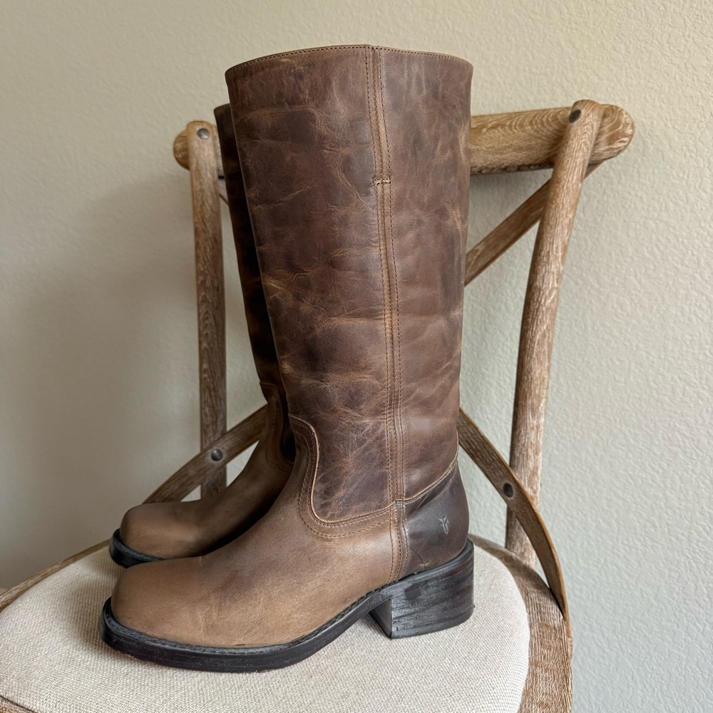 Frye For FP Campus 14L Boots Dusty taupe - Picture 2 of 10
